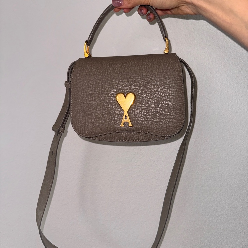 AMI Paris Top Handle Crossbody Bag